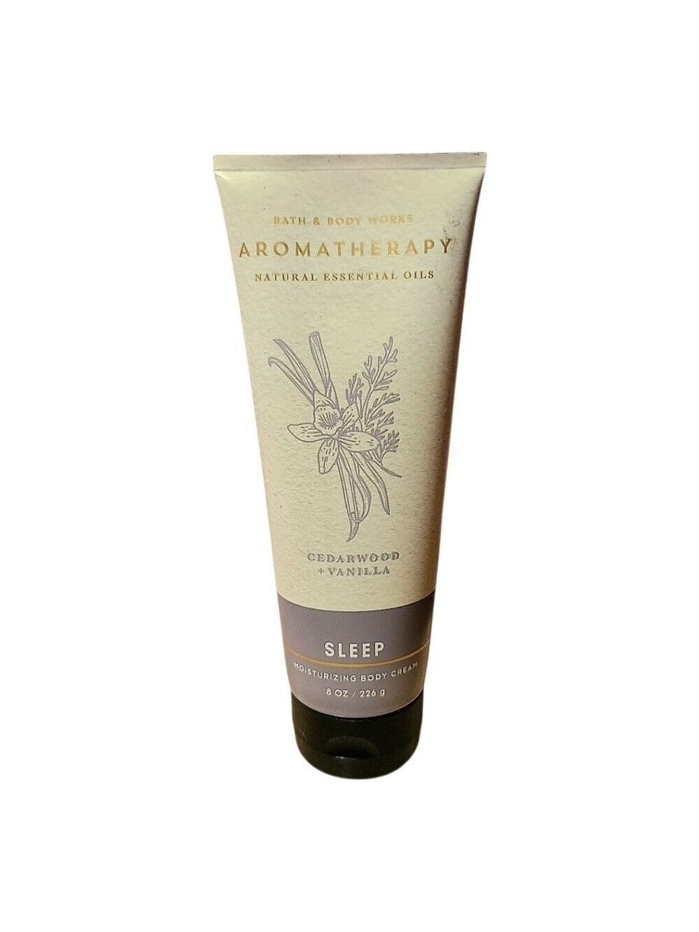CEDARWOOD & VANILLA AROMATHERAPY "SLEEP" BODY CREAM BY BATH & BODY WORKS
